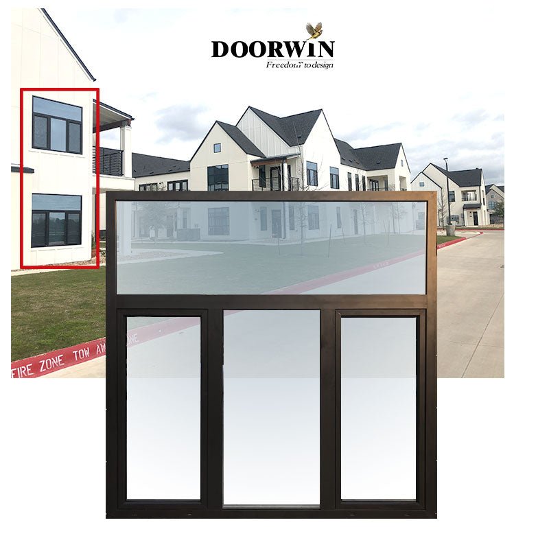 2020 new products window professional double glazing french window triple glazed casement windows - Doorwin Group Windows & Doors