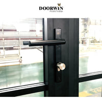 2022[ ALUMINUM ENTRY] DOORWIN aluminum profile windows and door aluminium glass door design commercial entry doors by Doorwin — thumbnail 3