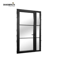 2022[ ALUMINUM ENTRY] DOORWIN aluminum profile windows and door aluminium glass door design commercial entry doors by Doorwin — thumbnail 4