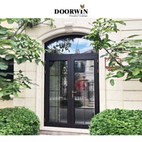 2022[ ALUMINUM ENTRY] DOORWIN aluminum profile windows and door aluminium glass door design commercial entry doors by Doorwin — thumbnail 2