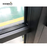 2022[ ALUMINUM ENTRY] DOORWIN aluminum profile windows and door aluminium glass door design commercial entry doors by Doorwin — thumbnail 5