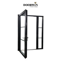 2022[ ALUMINUM ENTRY] DOORWIN aluminum profile windows and door aluminium glass door design commercial entry doors by Doorwin — thumbnail 1
