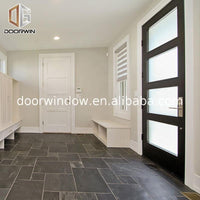2022[ ALUMINUM ENTRY]Antique solid wood exterior doors aluminum composite door aluminium glass double entry by Doorwin — thumbnail 4