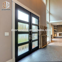 2022[ ALUMINUM ENTRY]Factory Manufactured Thermal Break doors aluminum Front Entry French Door by Doorwin — thumbnail 5
