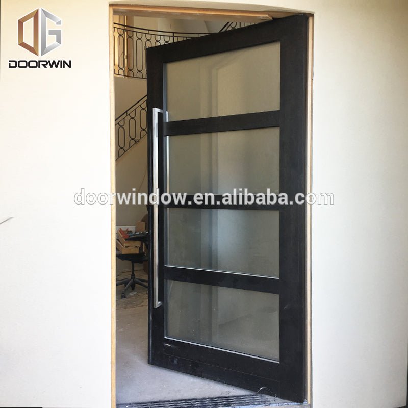 2022[ ALUMINUM ENTRY]Factory Manufactured Thermal Break doors aluminum Front Entry French Door by Doorwin — product image 4