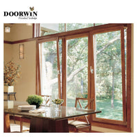 2022 good quality  2 panel sliding wood Aluminum tilt and sliding door by Doorwin — thumbnail 2
