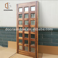 2022 Hot sale new products italian design wooden doors front wood double door designs exterior by Doorwin — thumbnail 6