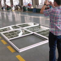 2022 latest design American Single Hung Thermal Break Aluminum vertical Sliding Window with inside grill by Doorwin — thumbnail 7
