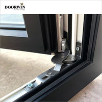 2022 new trend residential and commercial aluminum outward casement windows new style window with blinds mesh aluminium  WINDOW SYSTEM — thumbnail 9
