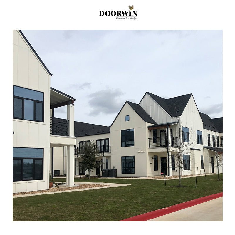 2022 new trend residential and commercial aluminum outward casement windows new style window with blinds mesh aluminium  WINDOW SYSTEM — product image 11