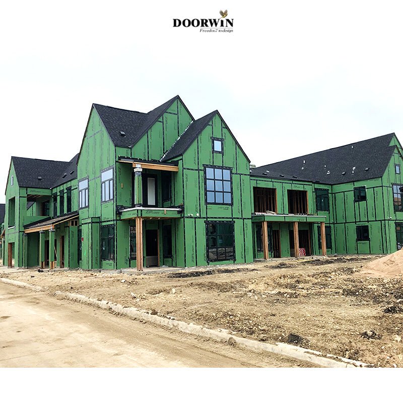 2022 new trend residential and commercial aluminum outward casement windows new style window with blinds mesh aluminium  WINDOW SYSTEM — product image 8
