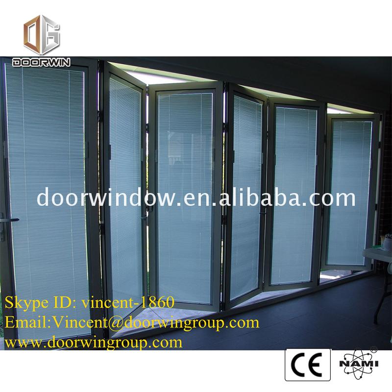 2022[ALUMINUM BI-FOLD DOOR]Australian standard double glazing folding door bi-fold windows and doors australia style aluminum interior used window - Doorwin Group Windows & Doors
