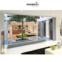 2022［ALUMINUM BI-FOLD DOOR］Latest Design Aluminum Alloy Insulated Bi Folding Door - China Folding Glass Door, Folding Doors — thumbnail 4