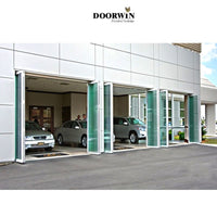 2022［ALUMINUM BI-FOLD DOOR］Latest Design Aluminum Alloy Insulated Bi Folding Door - China Folding Glass Door, Folding Doors — thumbnail 7