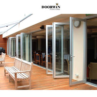 2022［ALUMINUM BI-FOLD DOOR］Latest Design Aluminum Alloy Insulated Bi Folding Door - China Folding Glass Door, Folding Doors — thumbnail 1