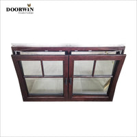 2022House Design OAK wood frame German hardware waterproof tilt and turn Window and doors — thumbnail 3