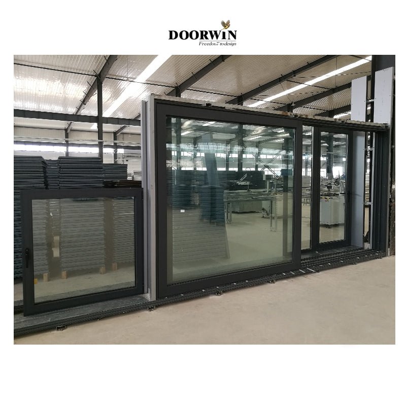 2022[RECOMMENDED ALUMINUM SLIDING] - Doorwin new hot selling products Ultra-Wide Aluminum Sliding Doors — product image 2