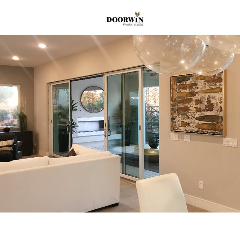 2022[Recommended Sliding Patio Door] - Doorwin Project Of Aluminum Dural Panels Sliding Doors- - Doorwin Group Windows & Doors