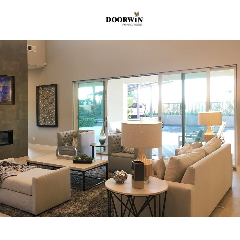2022[Recommended Sliding Patio Door] - Doorwin Project Of Aluminum Dural Panels Sliding Doors- - Doorwin Group Windows & Doors