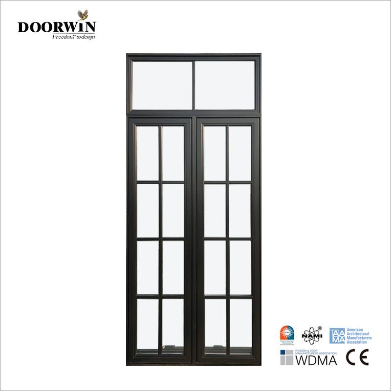2022USA hot sale Wooden Pattern Window With Double Glazing Glass Wholesale Oak wood window design French windows — product image 3