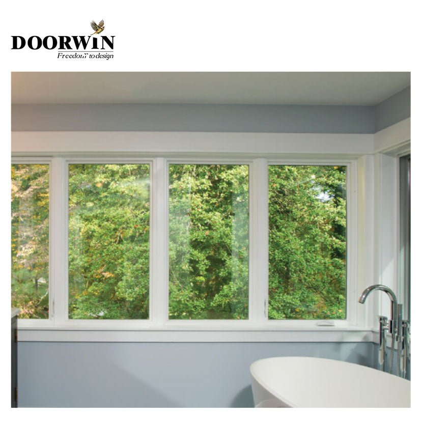 2022USA Irving Best-selling China Manufactory white arched Germany VEKA pvc upvc profile crank open casement window with grill design — product image 4