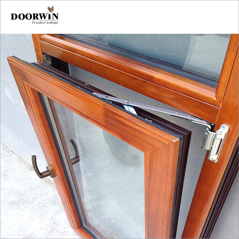 2022USA	Little Rock hot sale  Factory Direct Sales vintage glass window panes treating wood frames traditional casement mosques window — product image 6