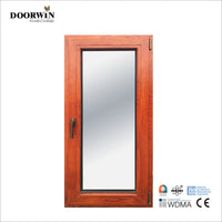 2022USA	Little Rock hot sale  Factory Direct Sales vintage glass window panes treating wood frames traditional casement mosques window — thumbnail 3