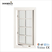 2022USA Oakland crank open window white color with fixed window grilles — thumbnail 1