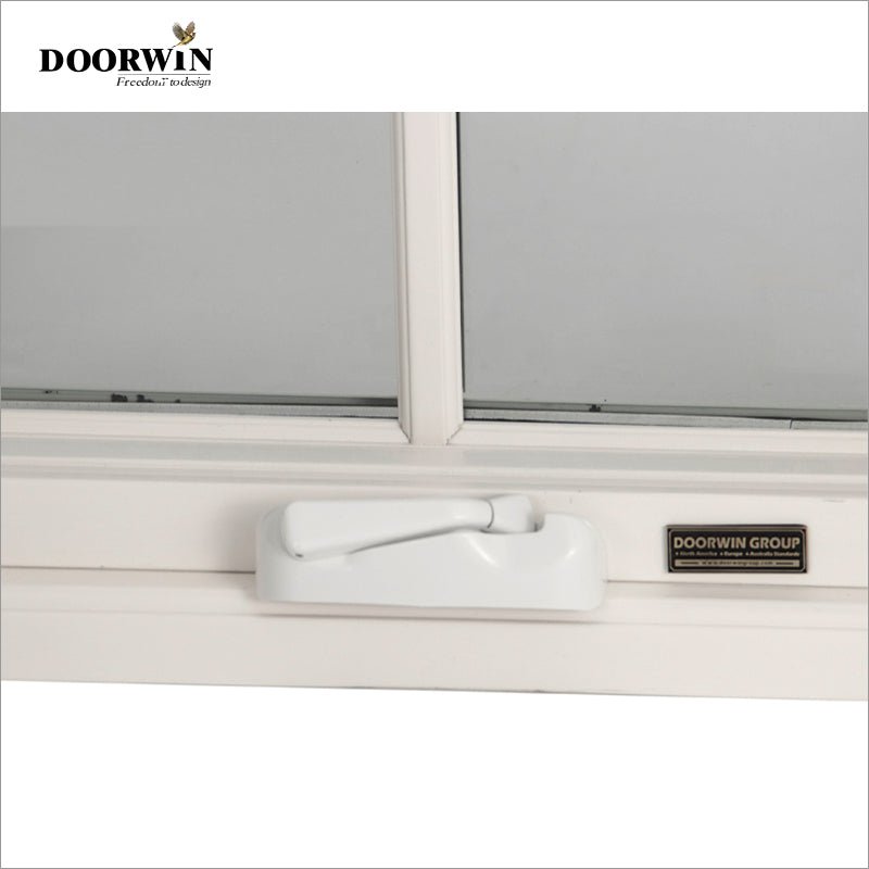 2022USA Oakland crank open window white color with fixed window grilles — product image 4