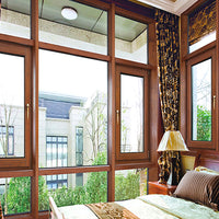 aluminum clad solid pine wood tilt and turn window — thumbnail 9