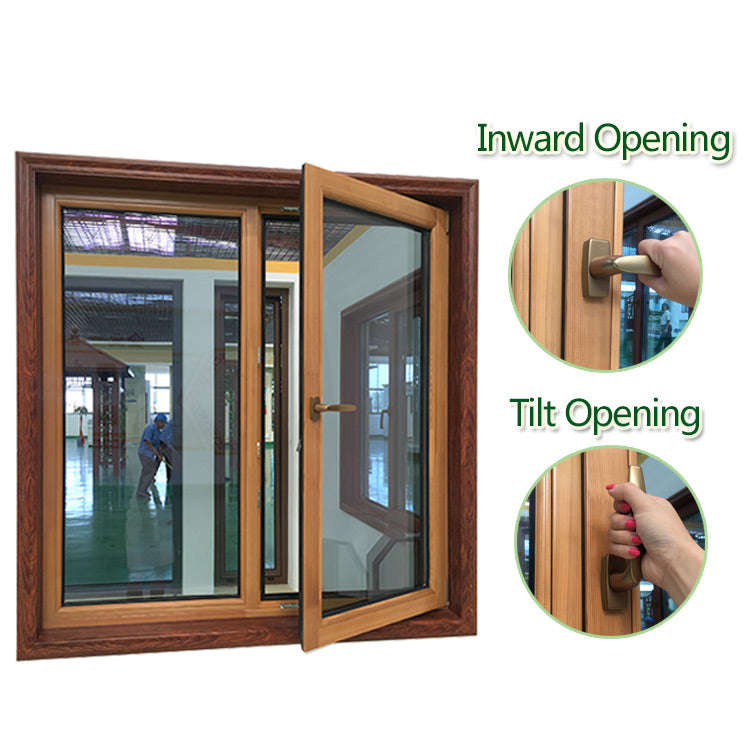 aluminum clad solid pine wood tilt and turn window - Doorwin Group Windows & Doors