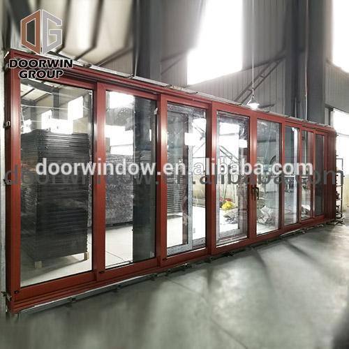 3 tracks 6 panels large glass sliding doors by Doorwin - Doorwin Group Windows & Doors