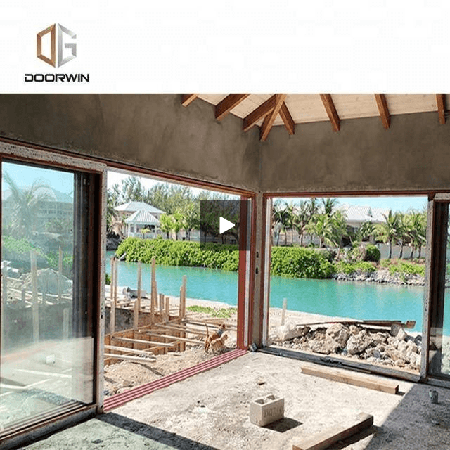6 panel thermal break aluminum lift sliding door aluminium sliding door pictures wood frame sliding glass door by Doorwin - Doorwin Group Windows & Doors