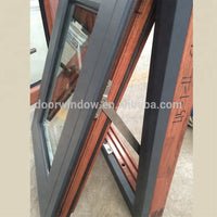 Aluminium awning window grill design chain winder African standard windows — thumbnail 4