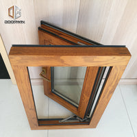 Aluminium wood grain window design thermal breakby Doorwin — thumbnail 1