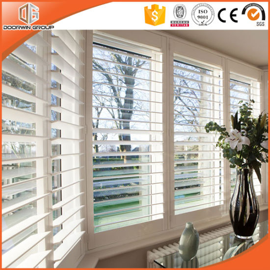 Aluminum Louver Window Combined with Casement Window, Double Glazing Tempered Glass Louver Window with a Good Ventilation - China Aluminum Louver Window, Aluminum Window - Doorwin Group Windows & Doors