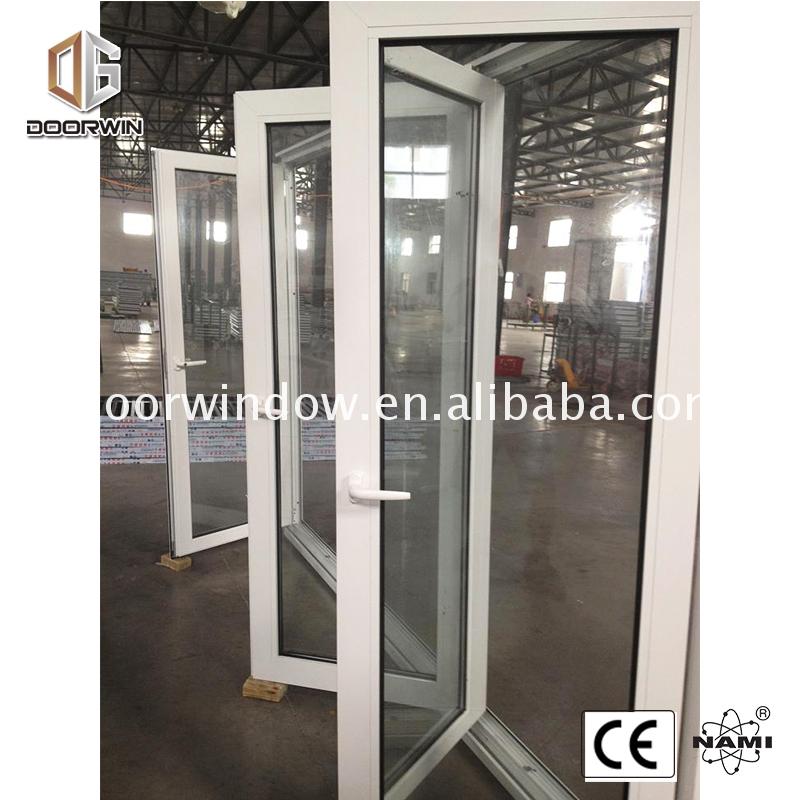Aluminum modern design glass bi folding window and door interior used - Doorwin Group Windows & Doors