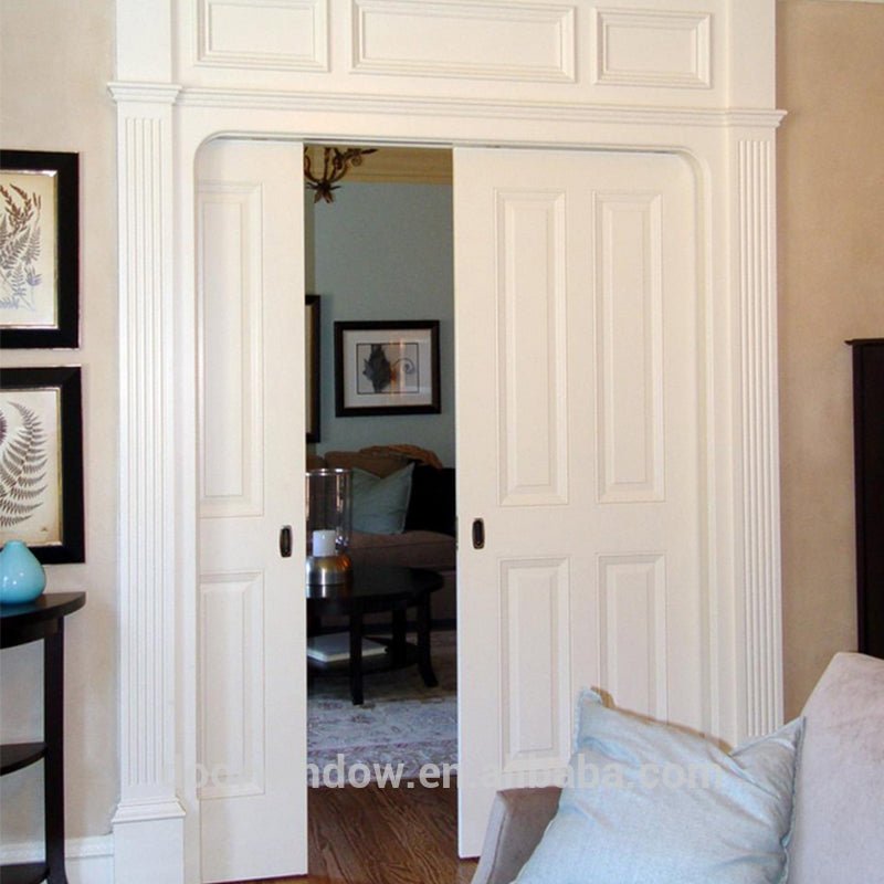 Ad solid oak wood pocket sliding door for closet/pantry/bed rooms by Doorwin - Doorwin Group Windows & Doors