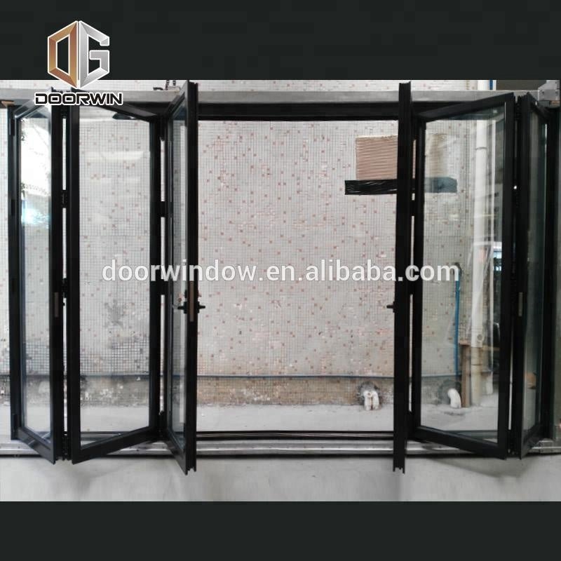 aluminium bi fold window and doors folding doors for bathrooms by Doorwin — product image 5