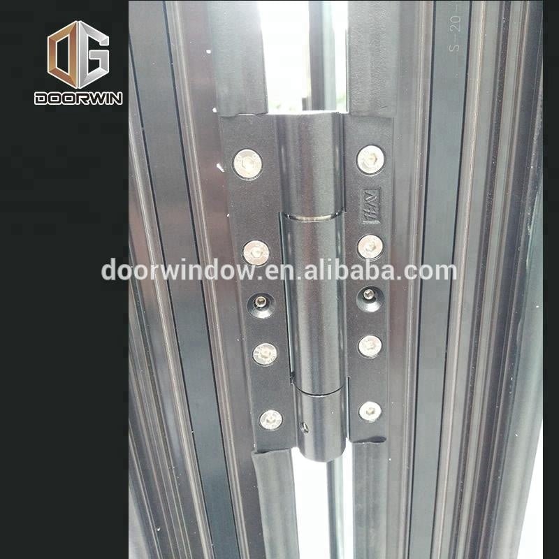aluminium bi fold window and doors folding doors for bathrooms by Doorwin — product image 6