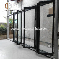 aluminium bi fold window and doors folding doors for bathrooms by Doorwin — thumbnail 3
