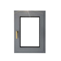 Aluminium casement windows and doors with in swing panes as certificates window sub frame top head - Doorwin Group Windows & Doors