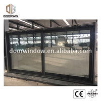 Aluminium frame corner dressing room sliding door with fly screen - Doorwin Group Windows & Doors