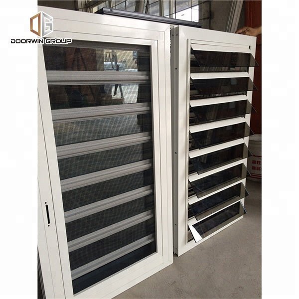 Aluminium glass louvers window doors and windows designs by Doorwin on Alibaba - Doorwin Group Windows & Doors