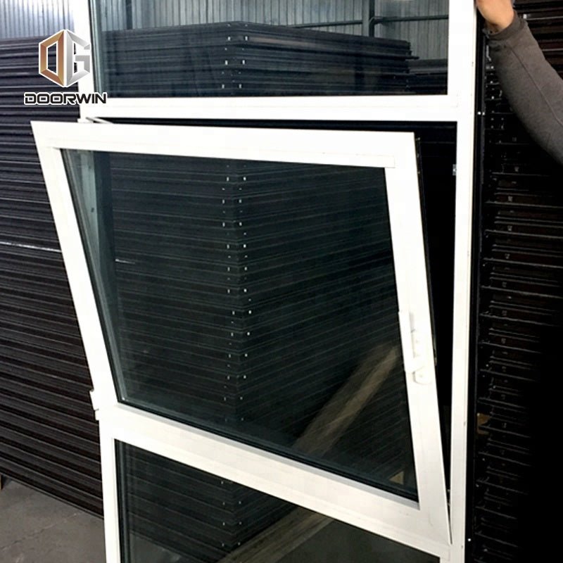 Aluminium handrail frame glass wall - Doorwin Group Windows & Doors
