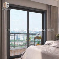 Aluminium waterproof sliding glass doors tempered door framed stacking — thumbnail 3