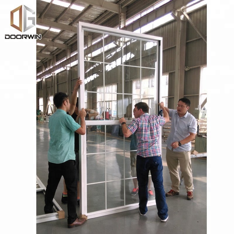 Aluminium window panel material top hung window - Doorwin Group Windows & Doors