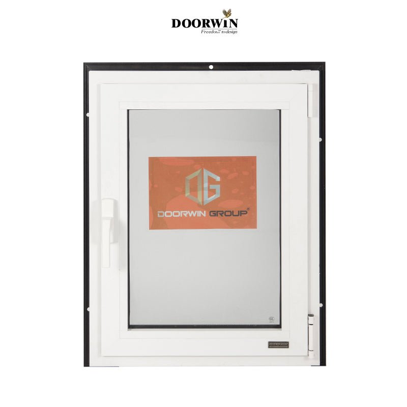 Aluminium windows custom design dazhong black hurricane weather argon gas windows windows - Doorwin Group Windows & Doors