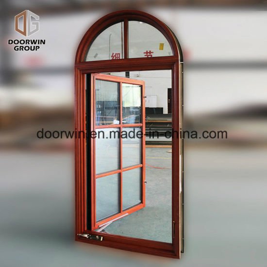 Aluminum Clad Oak Wood American Crank Window - China Aluminium Profile for Window and Door, Mosquito Net Window - Doorwin Group Windows & Doors