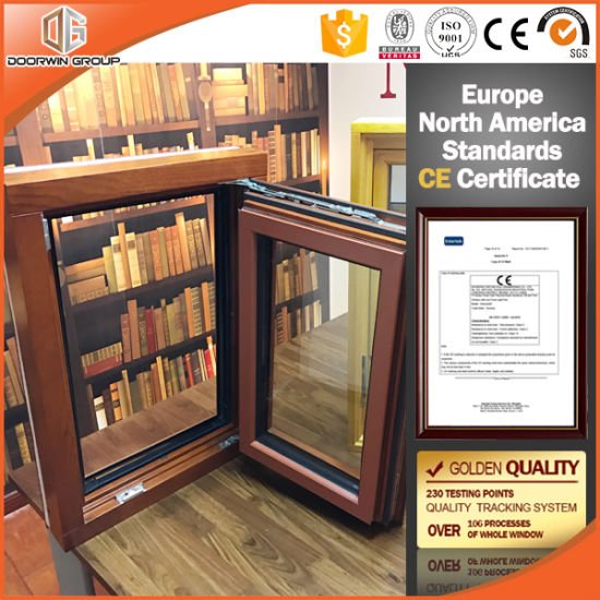 Aluminum Clad Oak Wood Casement Windows with Perfect Heat Insulation - China Aluminum Wood Window, Wood Window - Doorwin Group Windows & Doors